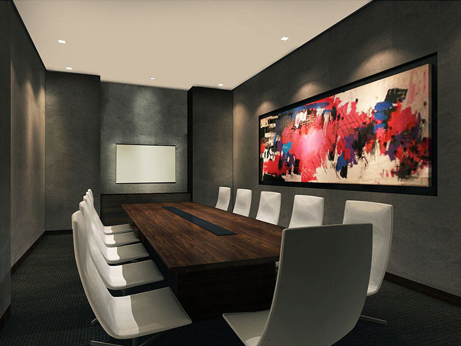 Seda Vertis North Quezón by Eksteriør bilde A 3D rendering of a boardroom